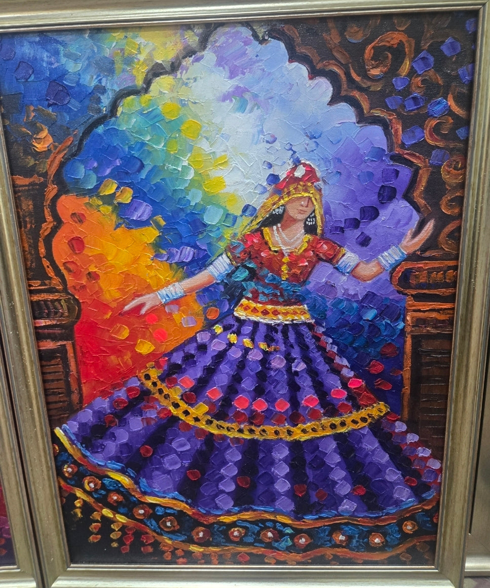 Hand Painted by a renowed Professor